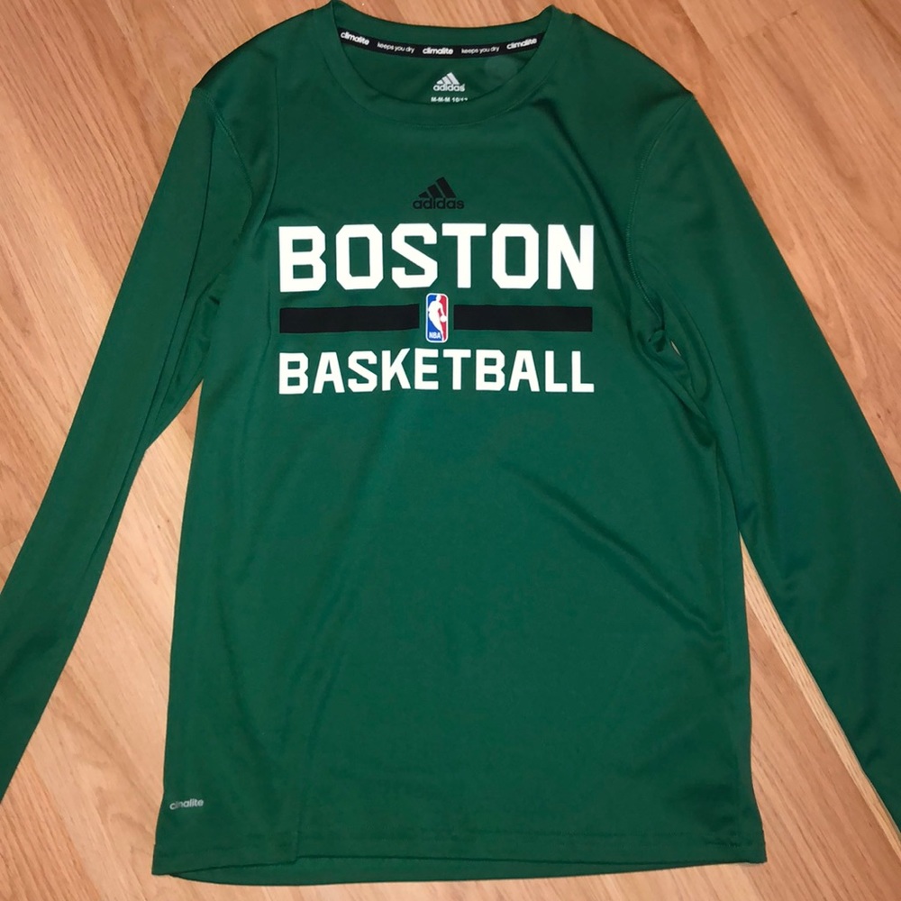 LICENSED LONGSLEEVE ADIDAS BOSTON CELTICS